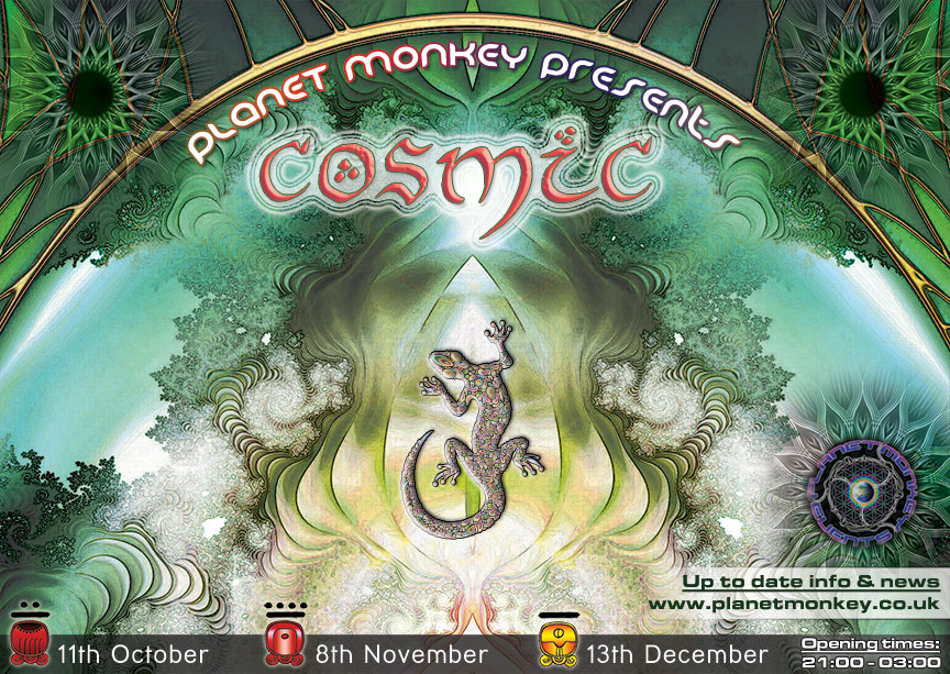 Opening DJ Set Cosmic Club Night, Edinburgh 11/10/2013 Hypersense